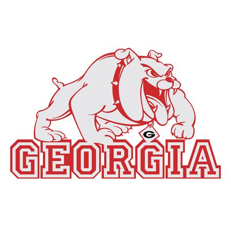 Printable Georgia Bulldog Logo