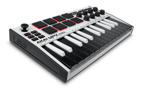 Akai MPK Mini MK3 25-Key MIDI Keyboard Controller - White [MPKMINI3W ...