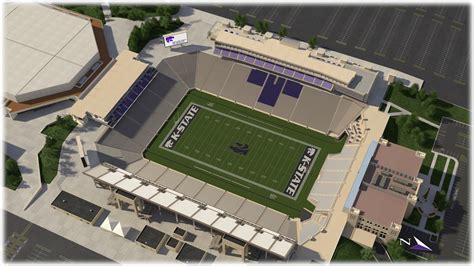 K State Football Stadium Map