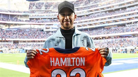 Denver Broncos: Sir Lewis Hamilton says he 'jumped at chance' to part ...