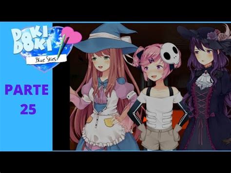 Doki Doki Blue Skies, mod de DDLC - Rota Yuri - Parte 25 - O Halloween ...