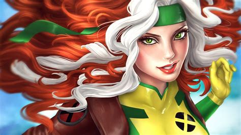 rogue xmen hair comic - Katrice Hyatt