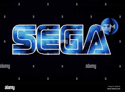 Sega Games Logo - Sega Genesis Mega Drive - Editorial use only Stock ...