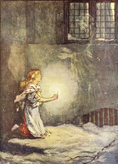 The Little Match Girl | The little match girl, Fairytale art, Fairytale illustration