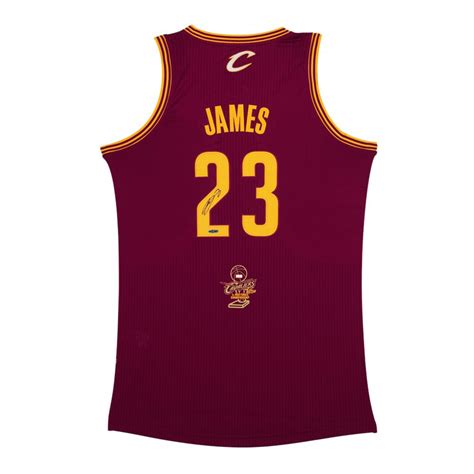 Basketball - Lebron James Signed 2016 NBA Champions Jersey | Taylormade ...