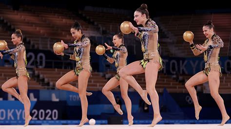 U.S. rhythmic gymnastics group finishes 11th, misses final | NBC Olympics