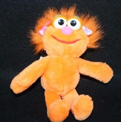 Zoe Sesame Street Stuffed 7" Plush Doll Playskool 1995 Vintage Muppet ...