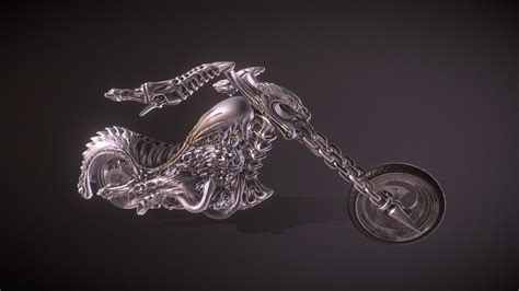 Ghost Rider - Hell Cycle - Download Free 3D model by Isabelle ...