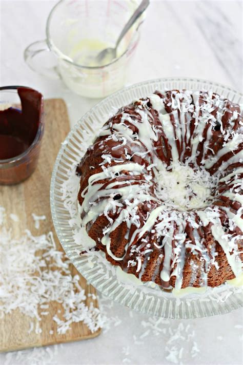 Mounds Bundt Poke Cake