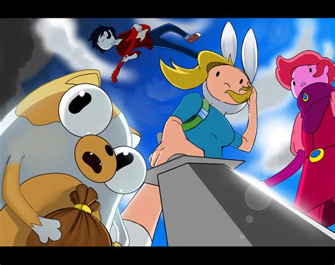 Fionna and cake by Shnider on DeviantArt