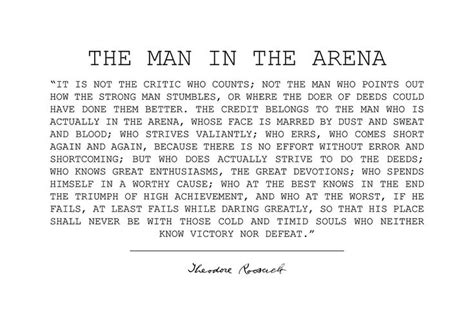 Best 19 the man in the arena quote - SO LIFE QUOTES | Quotes, Quotable ...