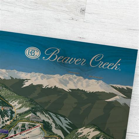 Beaver Creek Resort Map (Colorado) | Beaver creek resort, Beaver creek ...