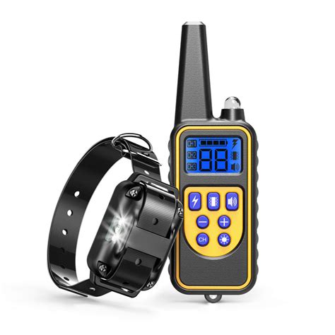 Dog Training Collar/Dog Shock Collar--1300 ft Remote Range-- Rechargea – Trainig-collar.net