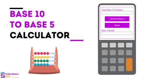 Base 10 to Base 5 Calculator Online