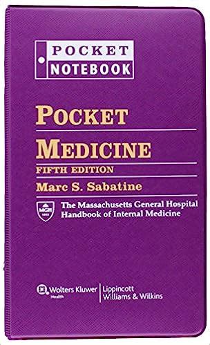 Pocket Medicine: The Massachusetts General Hospital Handbook of Internal Medicine (Pocket ...