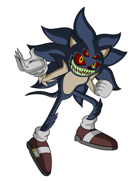 Sonic.exe (Second Form) by Teenage-Brautwurst on DeviantArt