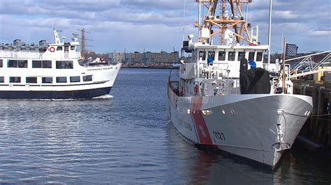 First Look At New Boston Coast Guard Cutters - CBS Boston