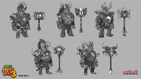 ArtStation - Orcs Must Die! 3 - Orc Boss, Brian Wells | Orcs must die, Stylized, Artwork