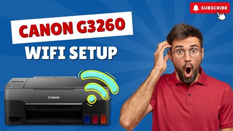 How to Do Canon G3260 WiFi Setup? | Printer Tales | Canon Event - YouTube