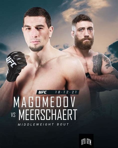 Abus Magomedov will face Gerald Meerschaert on Dec 18 : r/MMA