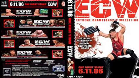 ECW ONE NIGHT STAND 2006 - WWE 2K19 Full Card Playthrough - YouTube