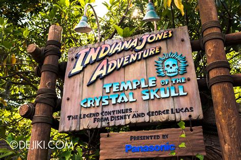 Tokyo DisneySea – Indiana Jones Adventure: Temple of the Crystal Skull | Dejiki.com