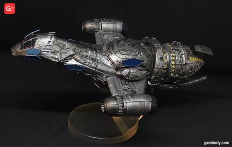 Firefly Serenity Ship Model: How to Paint 3D Prints