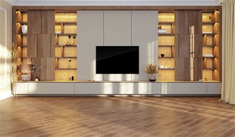 Rotating Tv Stand Room Divider Designs for Your Living Room