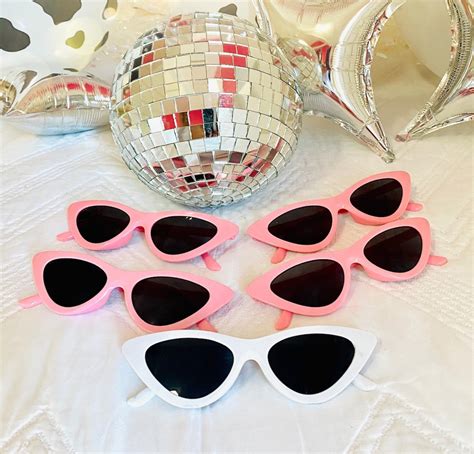 Fun Cat Eye Sunglasses Cat Eye Bachelorette Glasses Birthday Party Favors Bachelorette Party ...