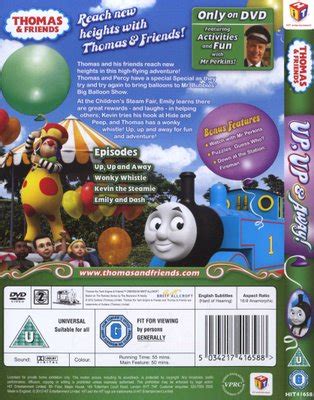 Thomas the Tank Engine and Friends: Up, Up and Away (DVD) | DVD | Buy online in South Africa ...