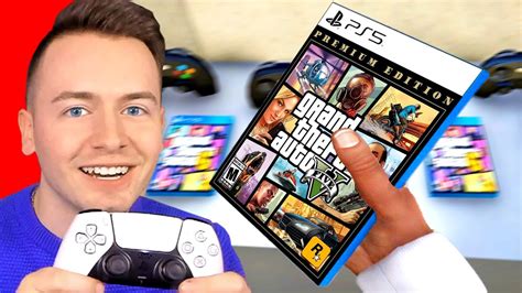 GTA 5 auf PLAYSTATION 5 spielen!!😱 - YouTube