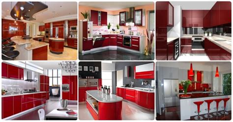 40 Marvelous Red Kitchen Designs for Real Lovers (with Images)