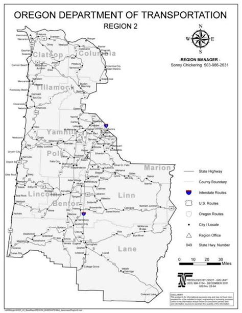 Oregon Department of Transportation : Region 2 Maintenance and Permits ...