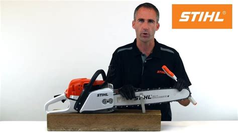 How to sharpen your chainsaw using STIHL 2-in-1 guide system | Guide system, Stihl, Chainsaw