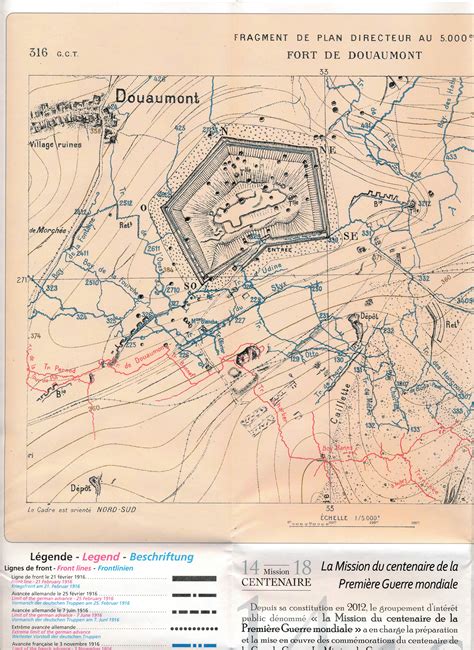 Wwi Verdun Map