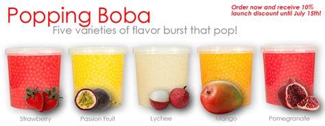 CarryOutSupplies.com is Launching Popping Boba in Five Deliciously ...