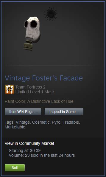 Painted hat doesn't show as painted in its description - Team Fortress ...