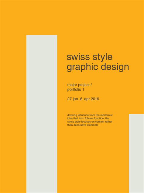 Swiss Style Posters – Keri Chau Design