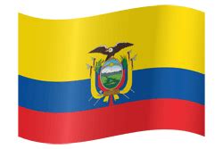 Ecuador flag vector - country flags