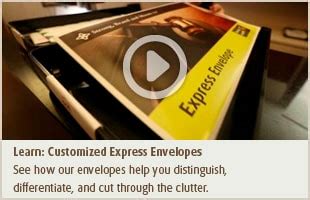 Overnight Shipping, Customized Express Envelopes: UPS