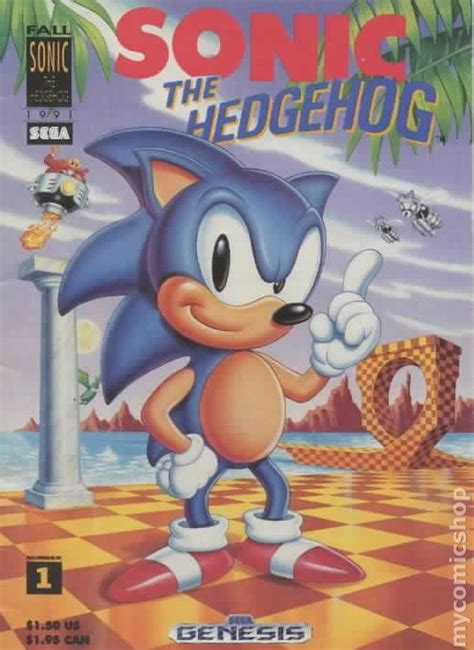 Sonic the Hedgehog (1991 Sega) comic books