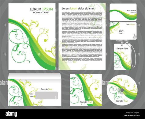 abstract print design templates vector illustration Stock Vector Image ...