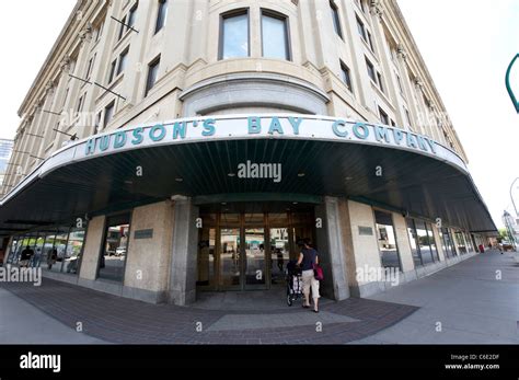 the bay hudson bay company department store building winnipeg manitoba ...