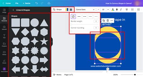 How Do I Curve a Shape in Canva? - WebsiteBuilderInsider.com