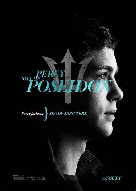 Unexpectedly Stylish New 'Percy Jackson: Sea of Monsters' Poster | FirstShowing.net