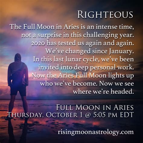 Full Moon in Aries: Righteous – Rising Moon Astrology