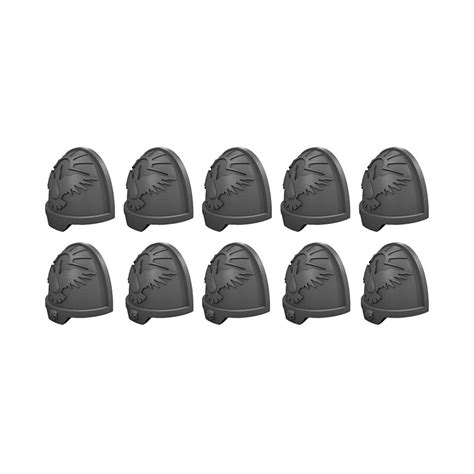 Buy BLOOD RAVENS SHOULDER PADS in the all4wargames store