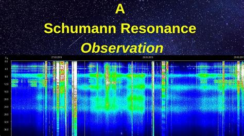 A Schumann Resonance Observation! - YouTube