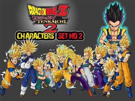 Dragon Ball Z Characters Set2 by The-Lonely-Wolf on DeviantArt