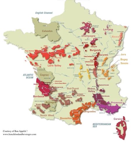 World Maps Library - Complete Resources: Maps France Wine Regions